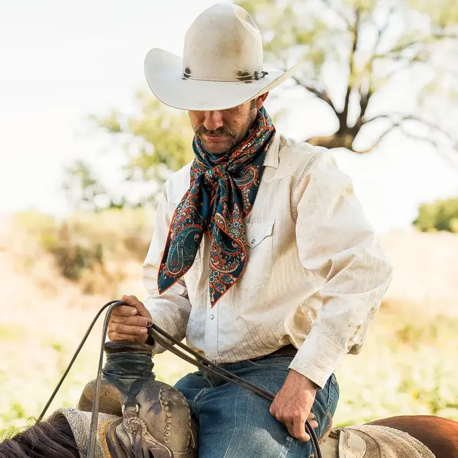 Fringe Scarves Wild Rag Back Forty Big44™