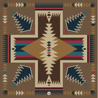 Fringe Scarves Wild Rag Cross Me Caramel Brown