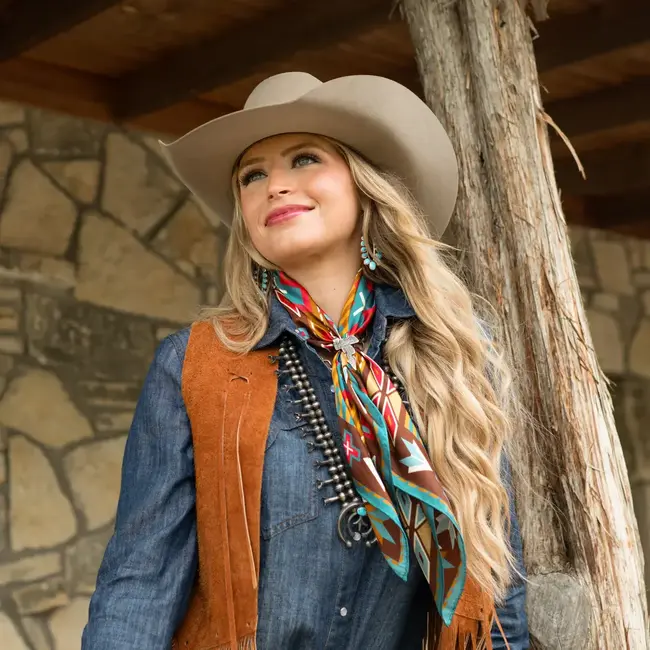 Fringe Scarves Wild Rag Earthwork