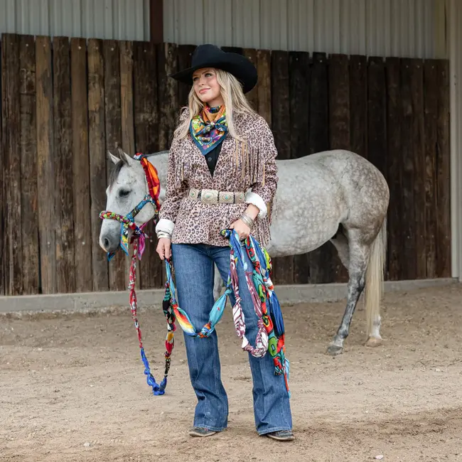 Fringe Scarves Wild Rag Queen Of The Rodeo