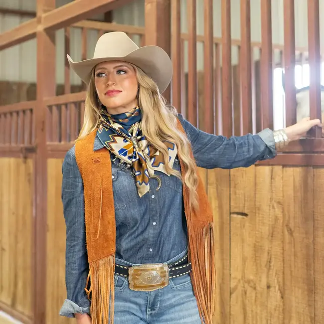 Fringe Scarves Wild Rag Rainmaker