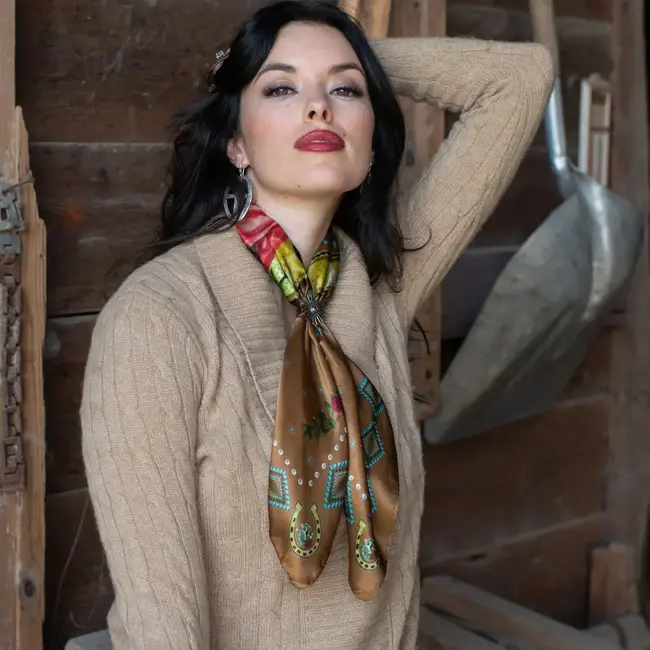 Fringe Scarves Wild Rag Hold Your Horses