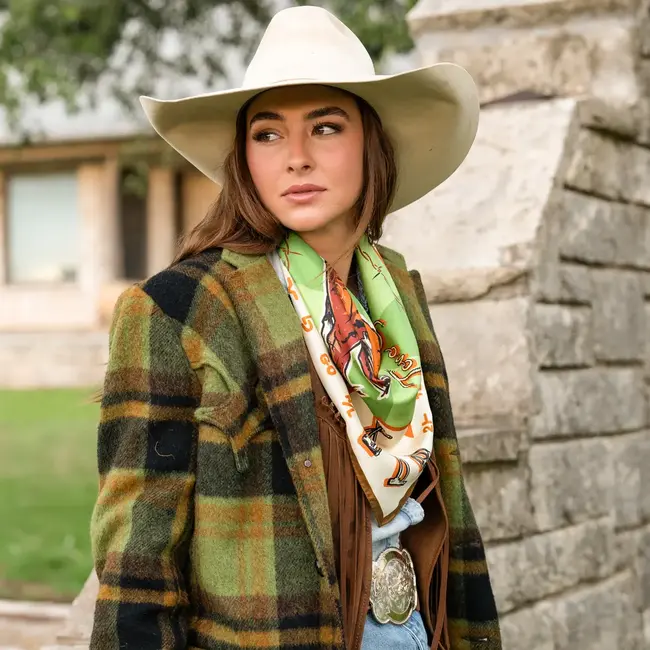 Fringe Scarves Wild Rag Toro Grande