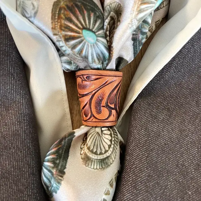 Fringe Scarves Scarf Slide Angelo