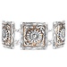 Montana Silversmiths Ranch House Floral Bracelet