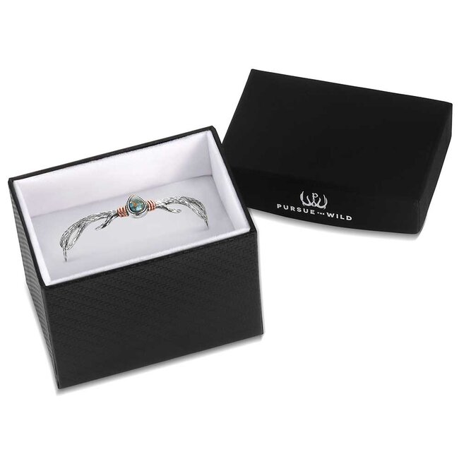 Montana Silversmiths Mountain Monarch Turquoise Cuff Bracelet