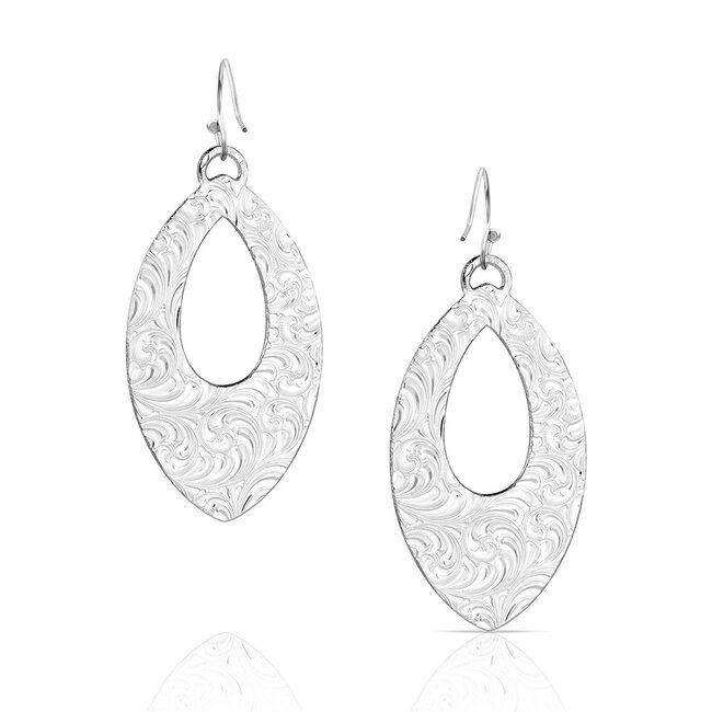 Montana Silversmiths Shadow & Shine American Made Dangle Earrings