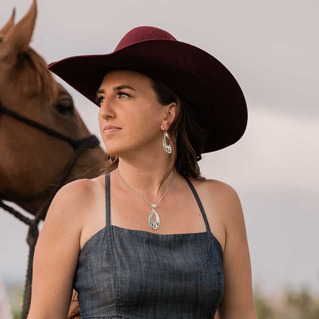 Montana Silversmiths Shadow & Shine American Made Ketting