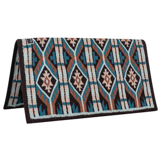 Classic Equine Show Blanket Coffee/Seafoam