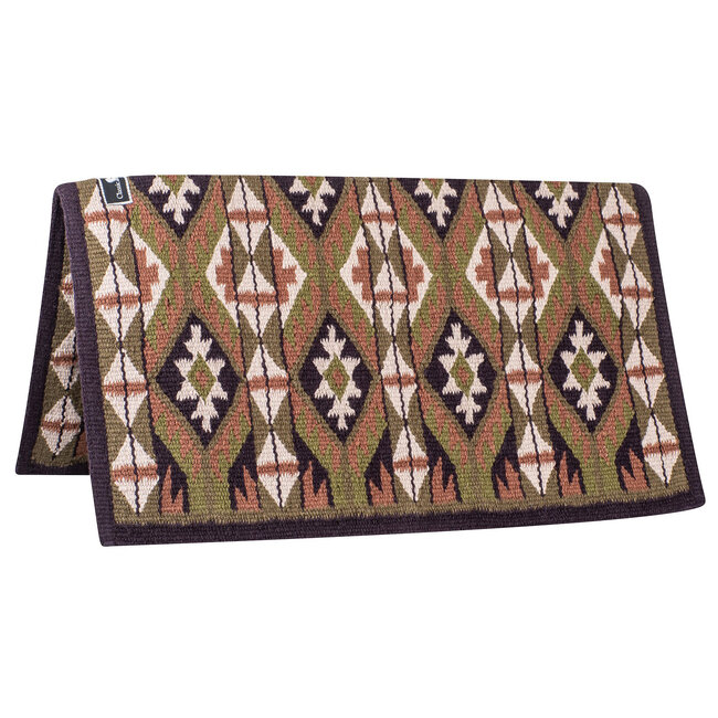Classic Equine Show Blanket Mulberry/Moss Green