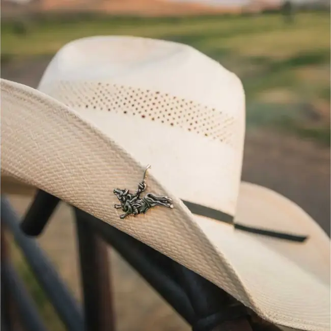Montana Silversmiths BullRider Hat Clip