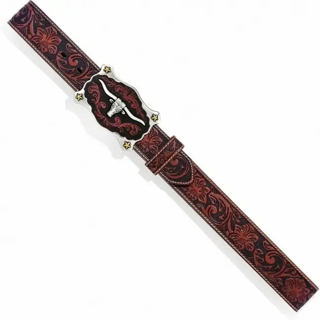 Classic Longhorn Belt Brown