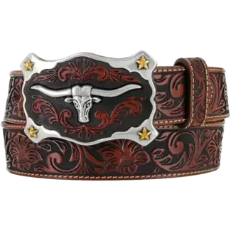 Classic Longhorn Belt Brown