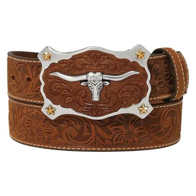 Classic Longhorn Belt Tan