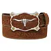 Classic Longhorn Belt Tan