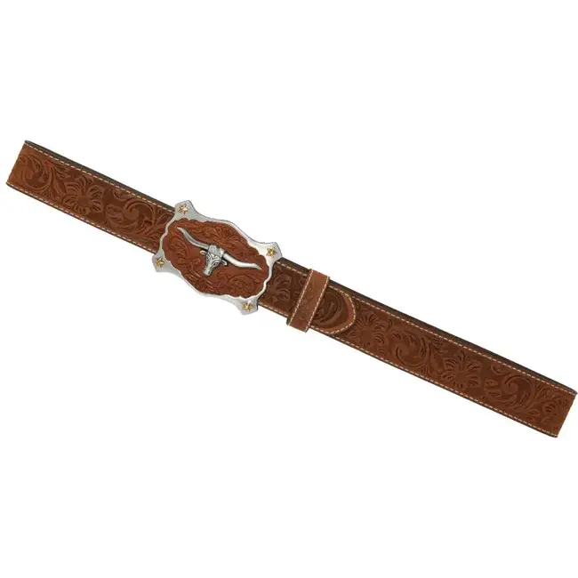 Classic Longhorn Belt Tan