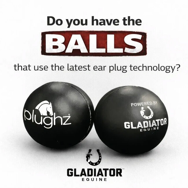 Gladiator Equine Plughz® oordoppen voor je paard
