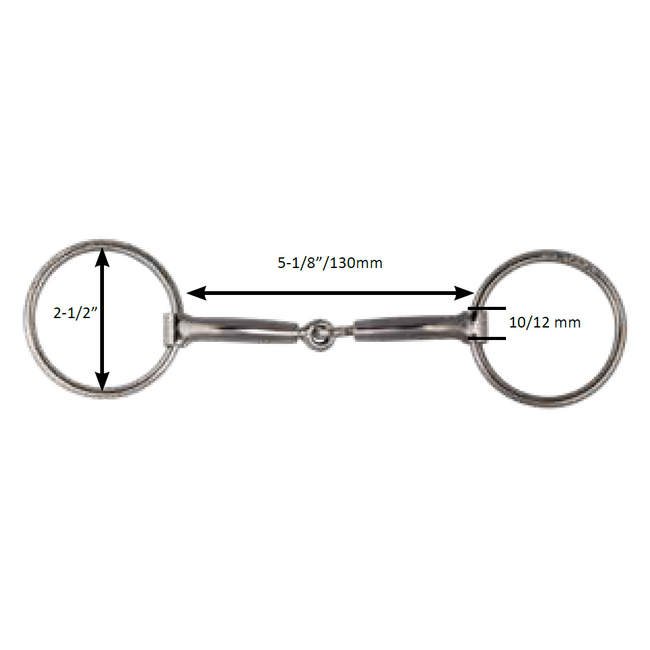 Bernard Fonck Collection BF O-Snaffle Pinchless