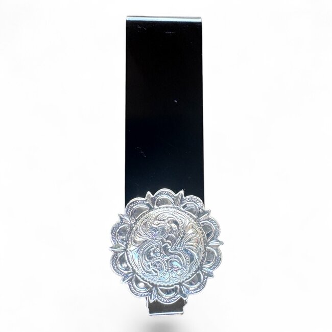 Number Clip Rosette Concho