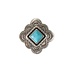 M&F Scarf Slide Diamond Turquoise