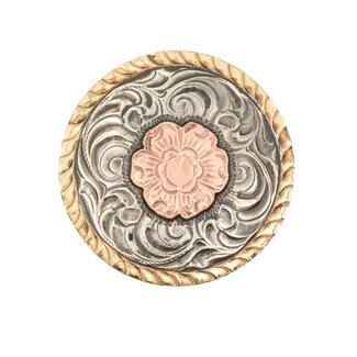 M&F Scarf Slide Flower
