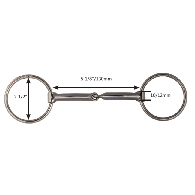 Bernard Fonck Collection BF O-Snaffle 12mm