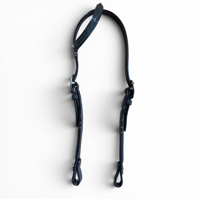 Kata Fay Headstall KF Smokey Grey Stingray