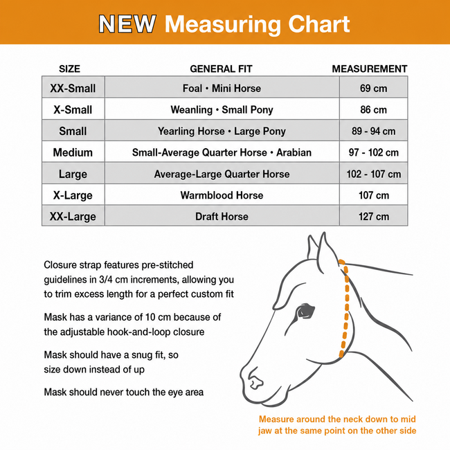 Crusader Fly mask Standard