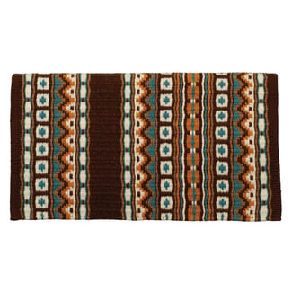 Weaver Leather New Zealand Wool Show Blanket* Chestnut/Buckskin/Turquoise