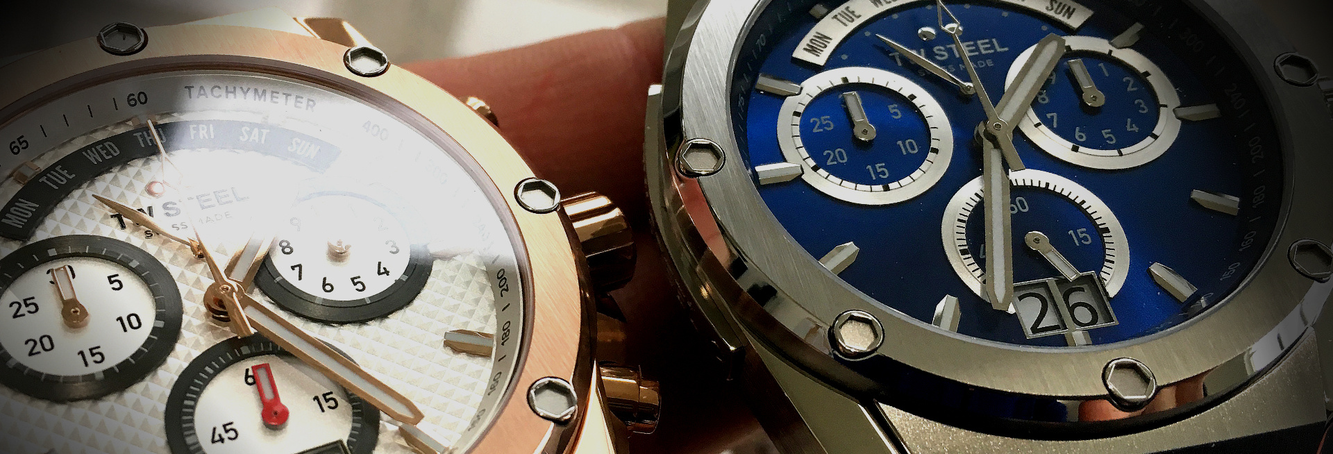 Montre à Quartz TW Steel Ace Genesis, Marron, 44 mm, Edition