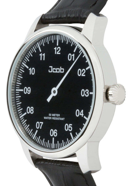 Jcob Jcob Einzeiger JCW002-LS02 zwart herenhorloge