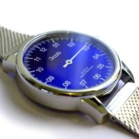 Jcob Jcob Einzeiger JCW003-SS01 blauw herenhorloge