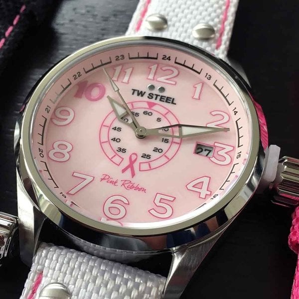 TW Steel TW Steel TW972 Pink Ribbon dameshorloge 45mm