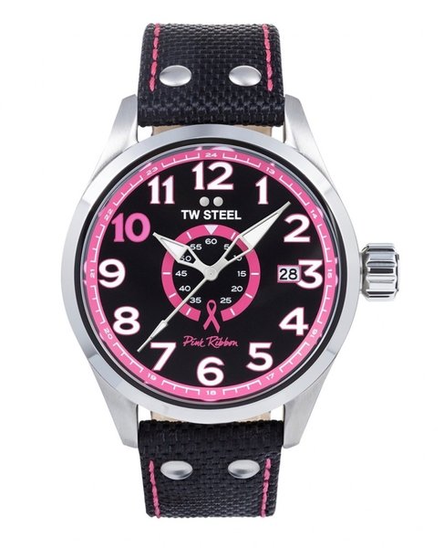 TW Steel TW Steel TW973 Pink Ribbon dameshorloge 45 mm