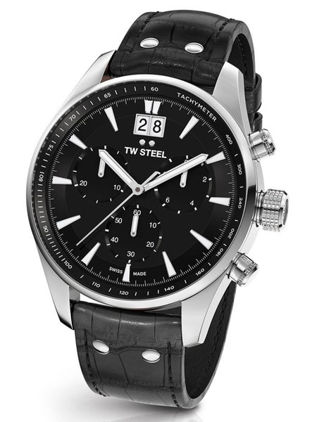 TW Steel TW Steel ACE301 Aternus Swiss Made chronograaf herenhorloge 45mm