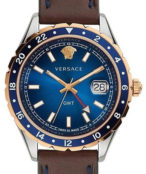 Versace Versace V11080017 Hellenyium GMT heren horloge