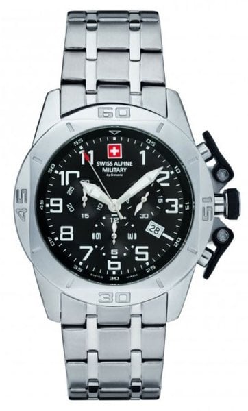 Swiss Alpine Military Swiss Alpine Military 7063.9137 heren horloge 45 mm