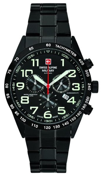 Swiss Alpine Military Swiss Alpine Military 7047.9177 heren horloge 46 mm