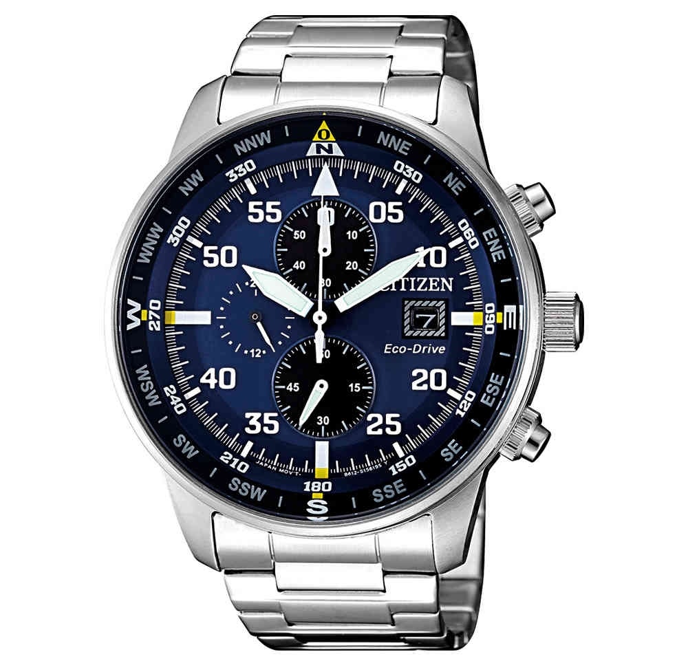 Citizen CA0690-88L chronograaf Eco-Drive herenhorloge 44 mm | WatchXL
