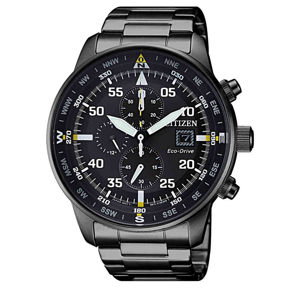 Citizen CA0695-84E chronograaf Eco-Drive herenhorloge 44 mm | WatchXL