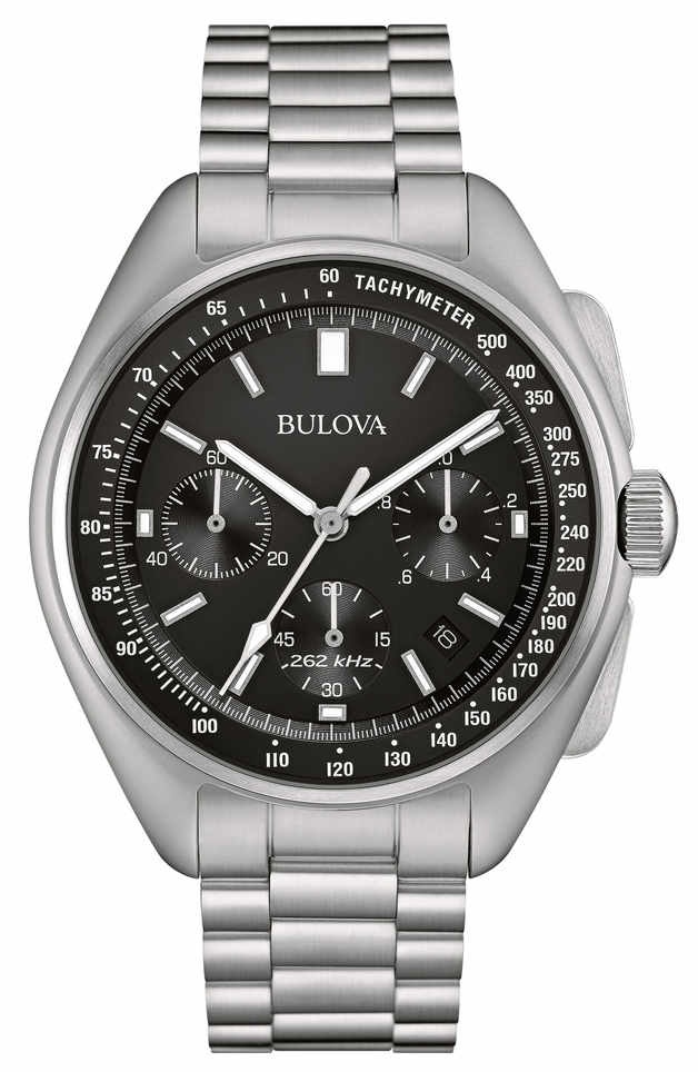 Bulova 96B258 Lunar Pilot Moon watch Chronograaf herenhorloge 45 mm