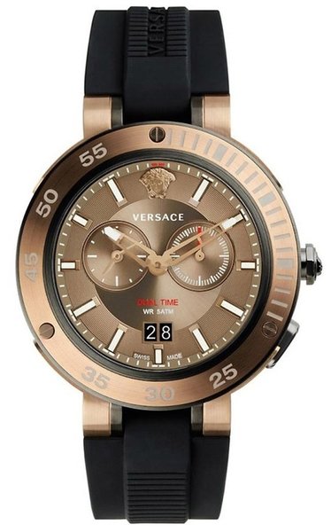 Versace Versace VECN00319 V-Extreme Pro heren horloge 46 mm