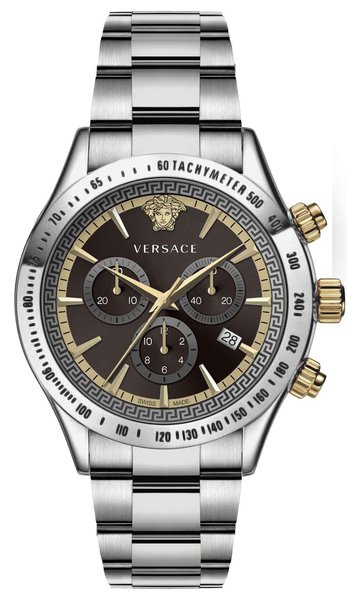 Versace Versace VEV700419 Chrono Classic heren horloge chronograaf 44 mm