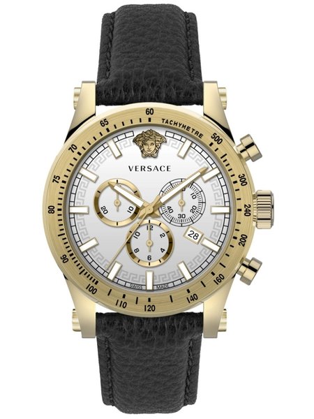 Versace Versace VEV800319 Sporty heren horloge chronograaf 44 mm