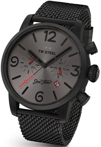 Afkeer loterij pijp TW Steel MST3MIL Son of Time horloge special edition 45mm | WatchXL