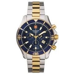 Swiss Alpine Military 7040.9145 heren horloge chronograaf 44 mm