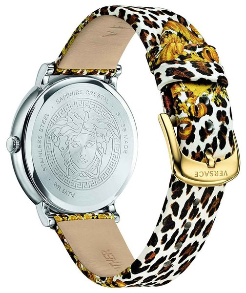 Versace Versace VBP120017 V-Circle dames horloge 38 mm