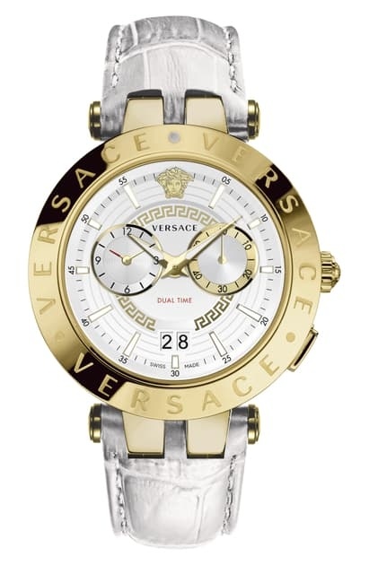 Versace VEBV00319 V-Race heren horloge 46 mm | Leuke Horloges.nl