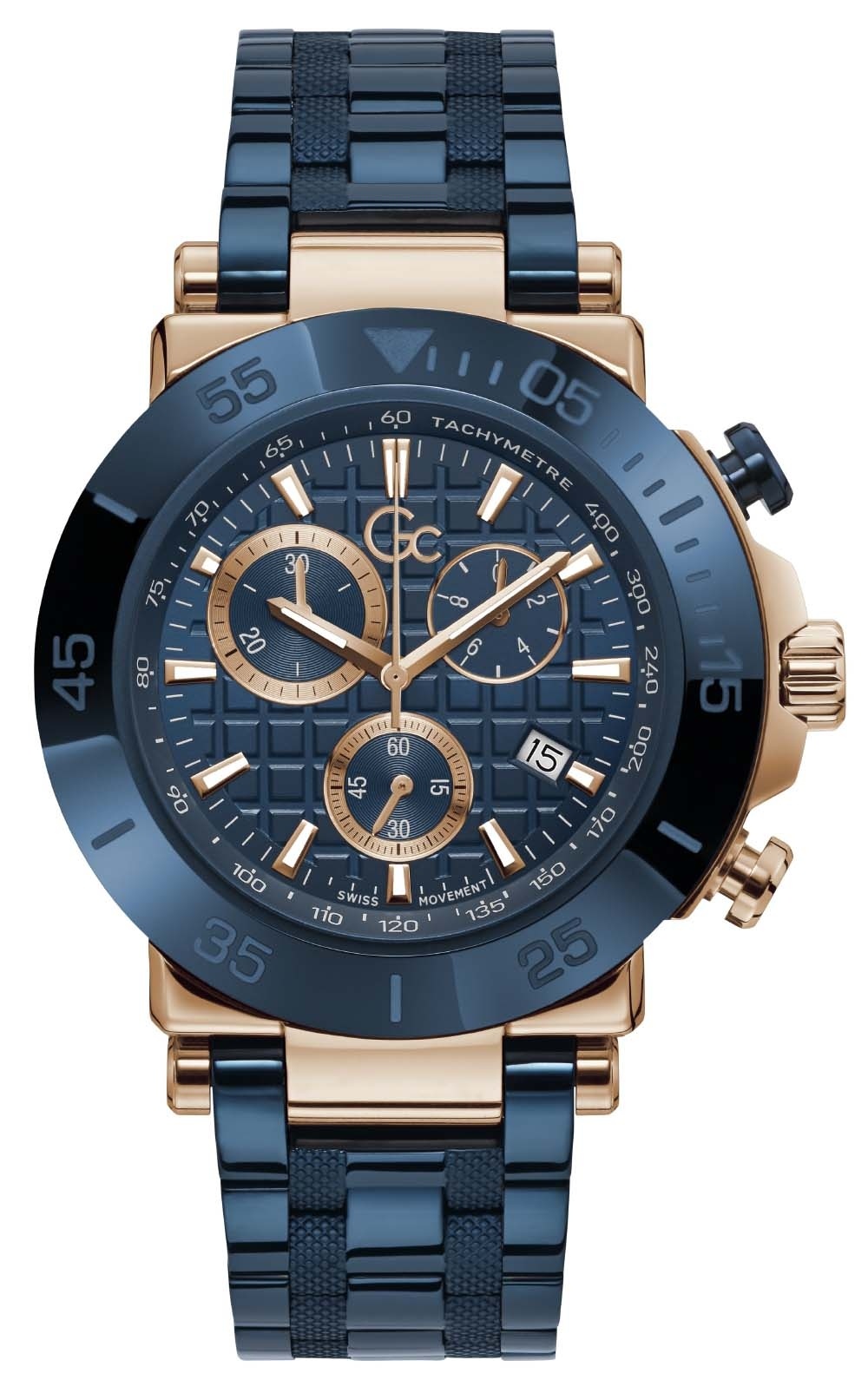 Gc Guess Collection Y70001G7MF Gc One heren horloge 44 mm