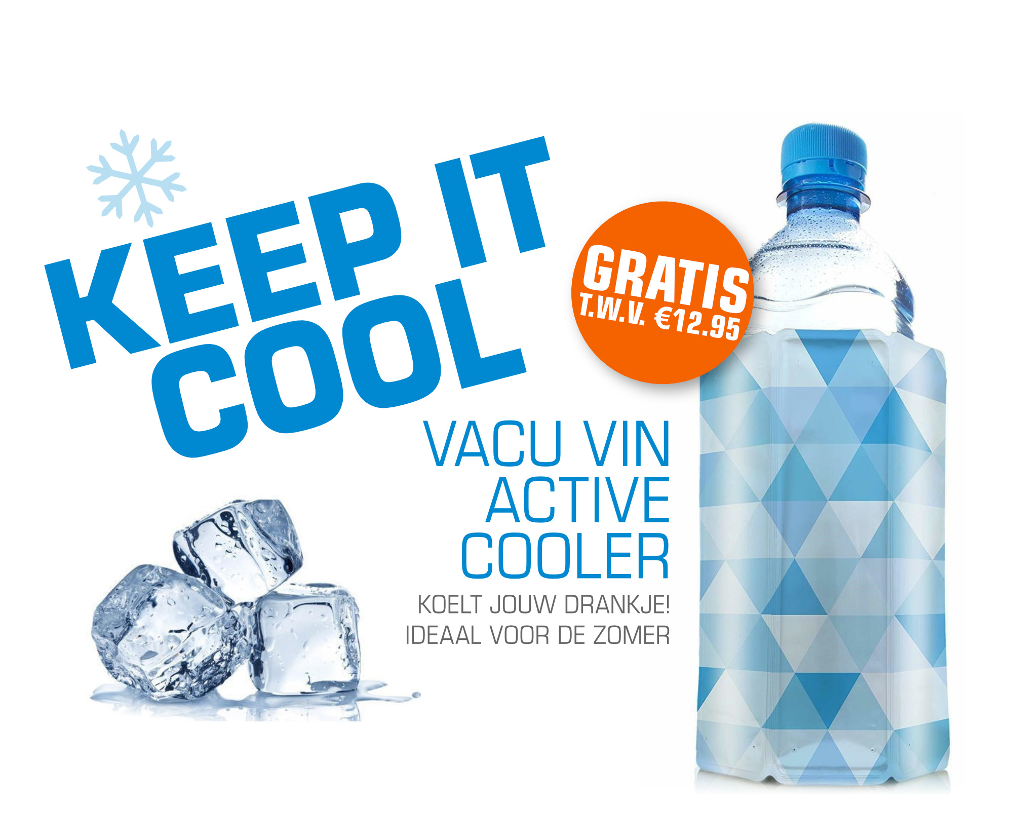 Vacu Vin Drankjeskoeler gratis